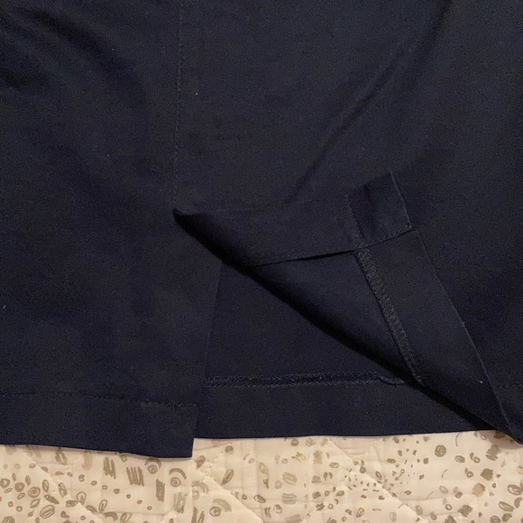MNG navy pencil skirt Sz 6 - Picture 3 of 6